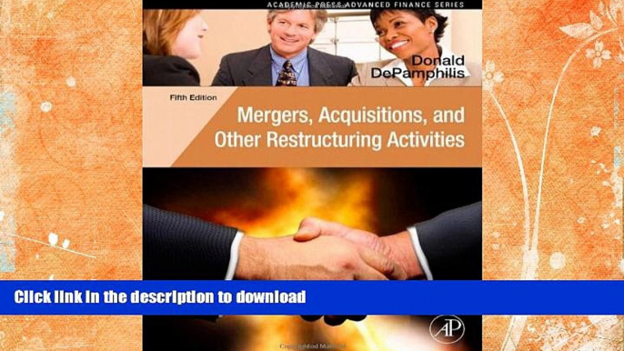 READ  Mergers, Acquisitions, and Other Restructuring Activities, Fifth Edition: An Integrated