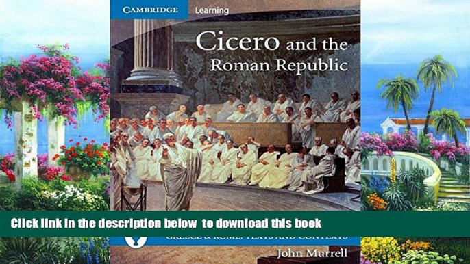 Audiobook Cicero and the Roman Republic (Greece and Rome: Texts and Contexts) John Murrell