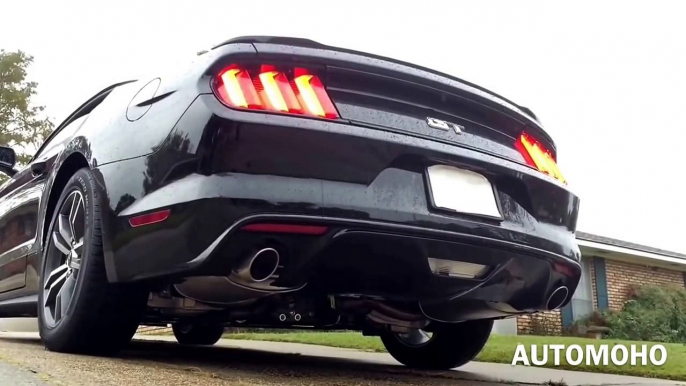 SOUND - 2016 Ford Mustang GT Fastback 5.0L V8 Exhaust part 1