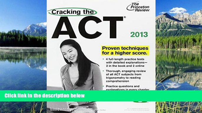 FAVORIT BOOK Cracking the ACT with DVD, 2013 Edition (College Test Preparation) Princeton Review