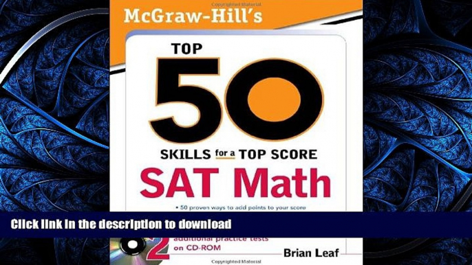 FAVORIT BOOK McGraw-Hill s Top 50 Skills for a Top Score: SAT Math READ EBOOK