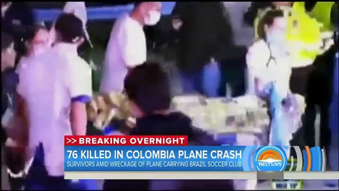 Plane Crash Brazil Football Players Dead Colombia