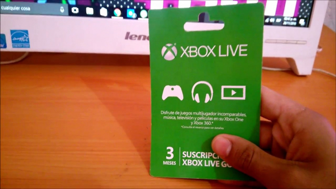 MEMBRESIA DE XBOX LIVE GOLD GRATIS 2016 XBOX 360-ONE