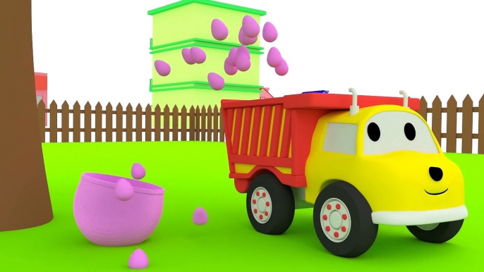 The Fire Truck - Learn with Ted The Train, Dino the Dinosaur and Ethan the Dump Truck