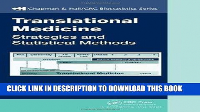 [READ] Mobi Translational Medicine: Strategies and Statistical Methods (Chapman   Hall/CRC