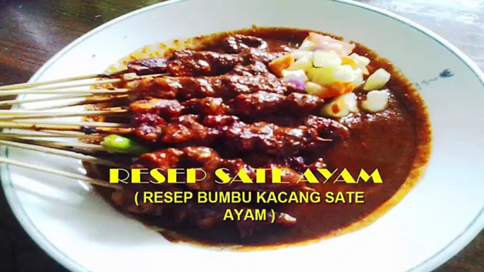 Resep Cara Membuat Bumbu Sate Kacang