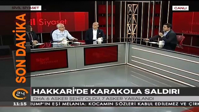 #SONDAKİKA Hakkaride Karakola Saldırı!