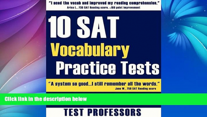 Audiobook 10 SAT Vocabulary Practice Tests Paul G. IV Simpson mp3