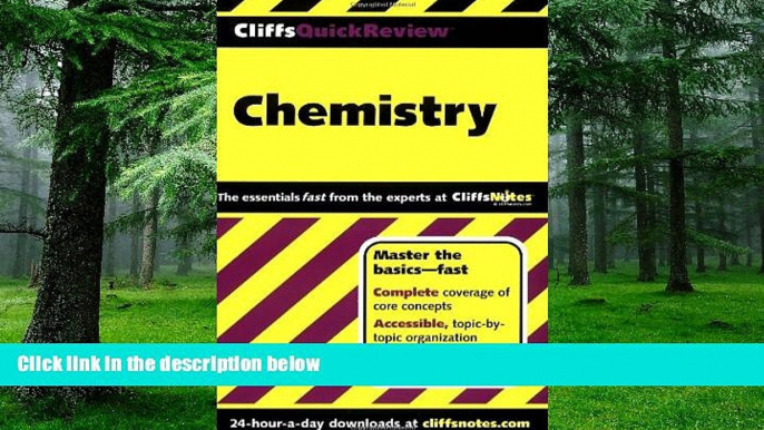 Pre Order CliffsQuickReview Chemistry Harold D. Nathan On CD