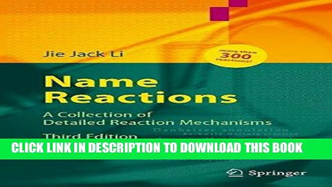 [READ] Mobi Name Reactions: A Collection of Detailed Mechanisms and Synthetic Applications