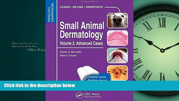 FAVORIT BOOK Small Animal Dermatology, Advanced Cases: Self-Assessment Color Review (Veterinary