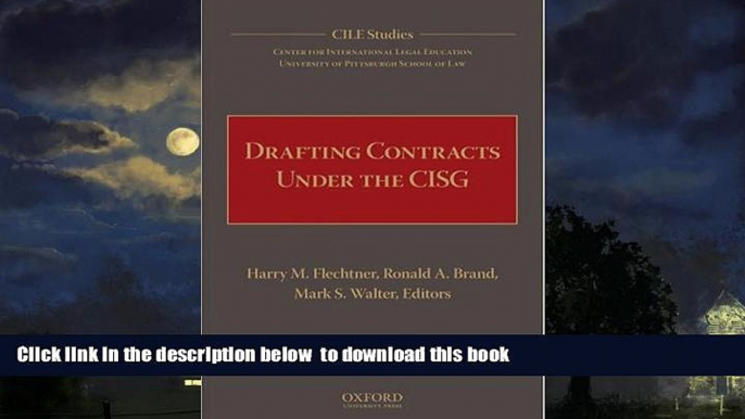 Best Price Harry M. Flechtner Drafting Contracts Under the CISG (Cile Studies) Audiobook Download