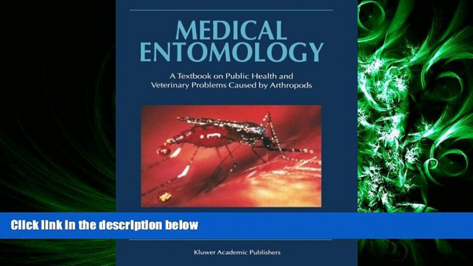 READ PDF [DOWNLOAD] Medical Entomology - A Textbook on Public Health and Veterinary Problems