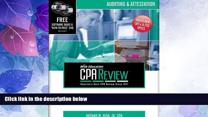 Price Bisk CPA Review: Auditing   Attestation, 40th Edition (CPA Comprehensive Exam Review-