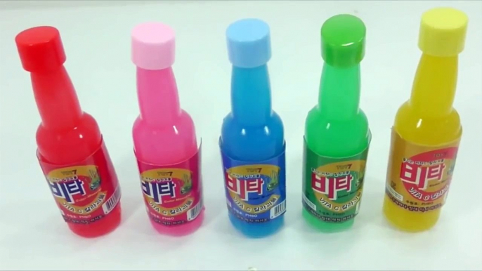 DIY How To Make Bottle Milk Pudding Jelly Learn Colors Slime Toy Surprise Eggs Play Doh YouTube