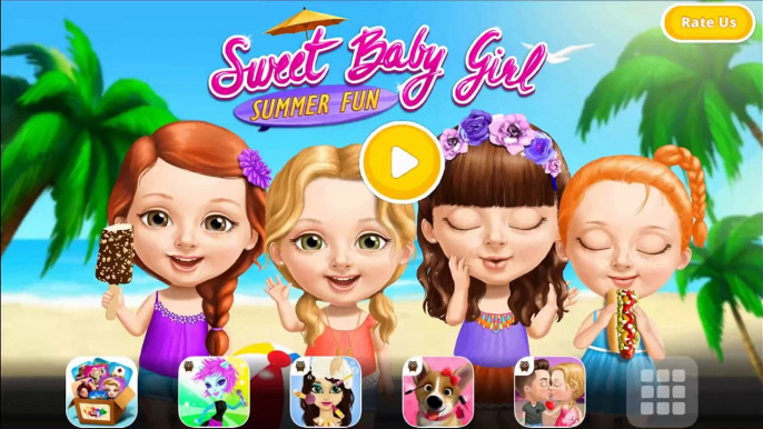 Baby Learn Make Ice Cream Hot Dogs & Take Care | Sweet Baby Girl Summer Fun by Tutotoons Kids Games