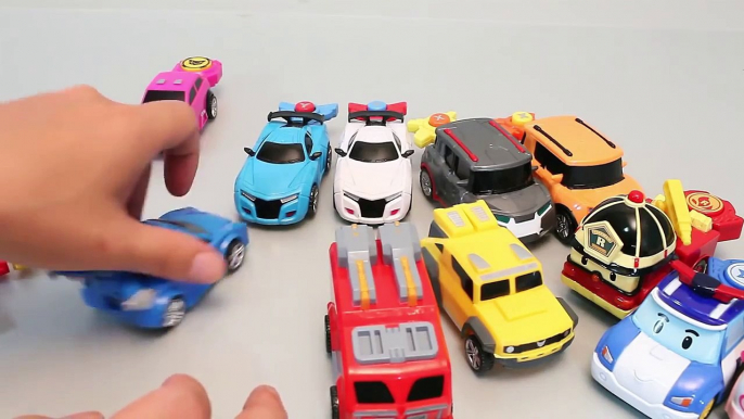 Robocar Poli Disney Cars Tayo The Little Bus English Learn Numbers Colors Toy Surprise YouTube