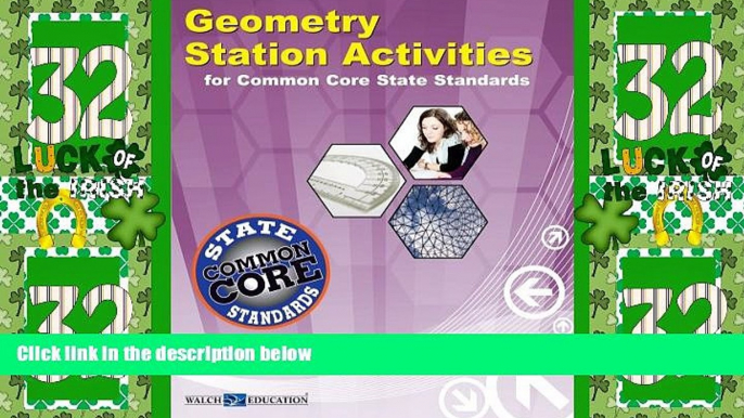 Best Price Geometry Station Activities for Common Core Standards (Station Activities for Common