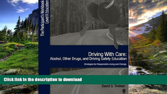 FAVORIT BOOK Driving with Care: Alcohol, Other Drugs, and Driving Safety Education-Strategies for