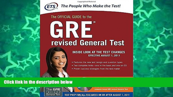 Audiobook The Official Guide to the GRE revised General Test Educational Testing Service On CD