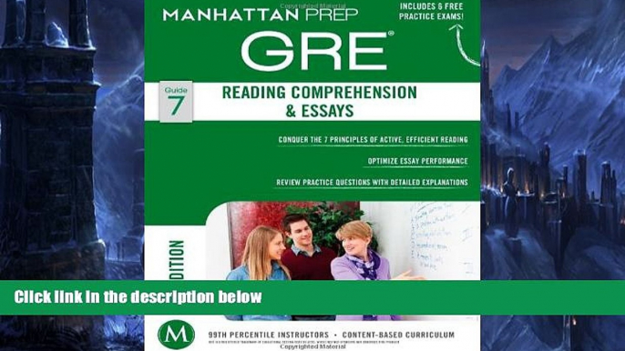 Audiobook GRE Reading Comprehension   Essays (Manhattan Prep GRE Strategy Guides) Manhattan Prep mp3