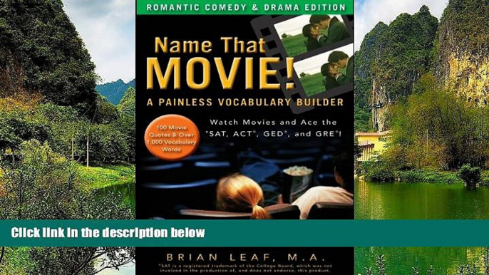 Online Brian Leaf Name That Movie! A Painless Vocabulary Builder Romantic Comedy   Drama Edition: