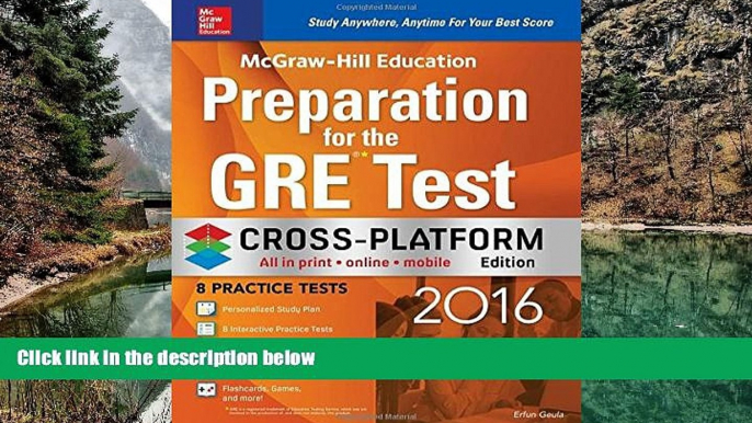 Buy Erfun Geula McGraw-Hill Education Preparation for the GRE Test 2016, Cross-Platform Edition