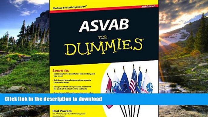 PDF ONLINE ASVAB For Dummies PREMIUM BOOK ONLINE