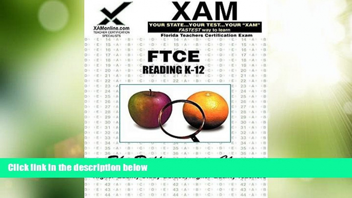 Price FTCE Reading K-12: Teacher Certification Exam (XAM FTCE-Florida) Sharon Wynne On Audio