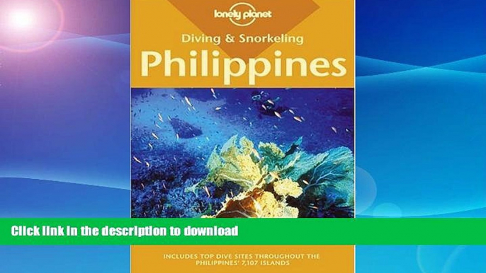 READ  Diving   Snorkeling Philippines (Lonely Planet Diving   Snorkeling Philippines) FULL ONLINE