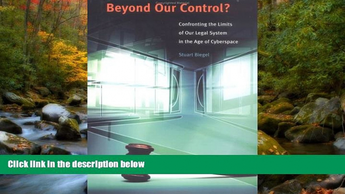 READ THE NEW BOOK Beyond Our Control? Confronting the Limits of Our Legal System in the Age of