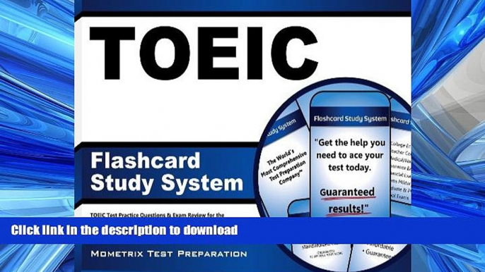 FAVORIT BOOK TOEIC Flashcard Study System: TOEIC Test Practice Questions   Exam Review for the