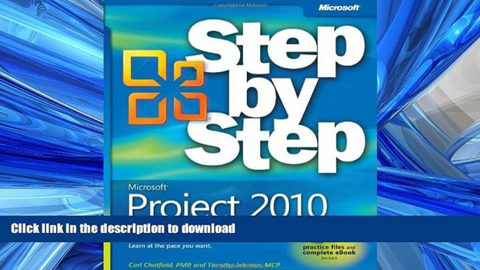 EBOOK ONLINE Microsoft Project 2010 Step by Step READ PDF FILE ONLINE