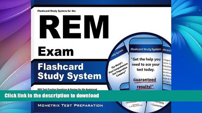 FAVORIT BOOK Flashcard Study System for the REM Exam: REM Test Practice Questions   Review for the