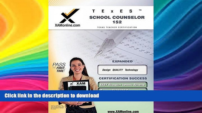 EBOOK ONLINE TExES School Counselor 152 Teacher Certification Test Prep Study Guide (XAM TEXES)