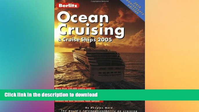 READ BOOK  Berlitz Ocean Cruising   Cruise Ships (Berlitz Complete Guide to Cruising   Cruise