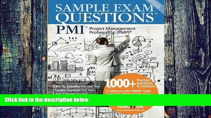 Best Price Sample Exam Questions: PMI Project Management Professional (PMP) by Duncan, Charles,