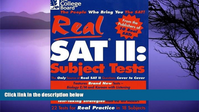 Audiobook Real SAT II: Subject Tests The College Board mp3