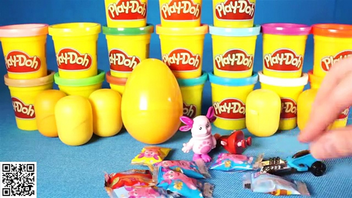 Kids Toys Video - Peppa Pig Tom And Jerry Play Doh MLP Kinder Surprise Eggs