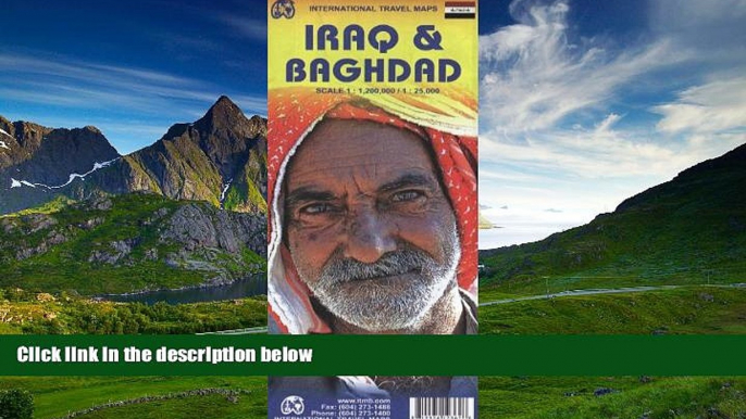 FAVORIT BOOK Iraq 1:2M   Baghdad 1:25,000 Travel Map (International Travel Maps) ITM Canada BOOK