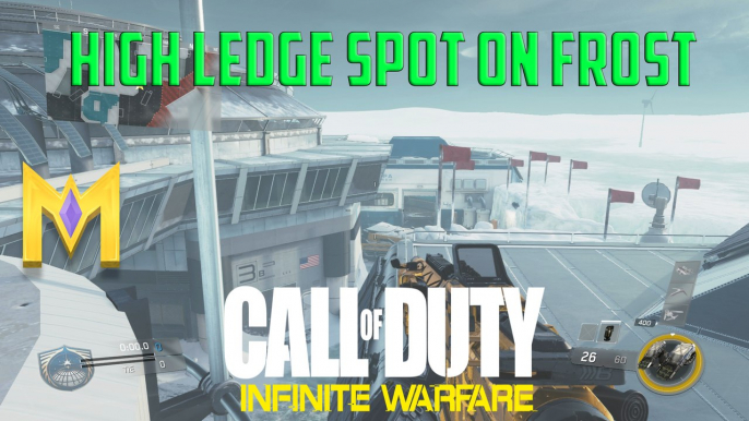 CoD Infinite Warfare Glitches - FTL Jump High Ledges - FROST High Ledge Glitch