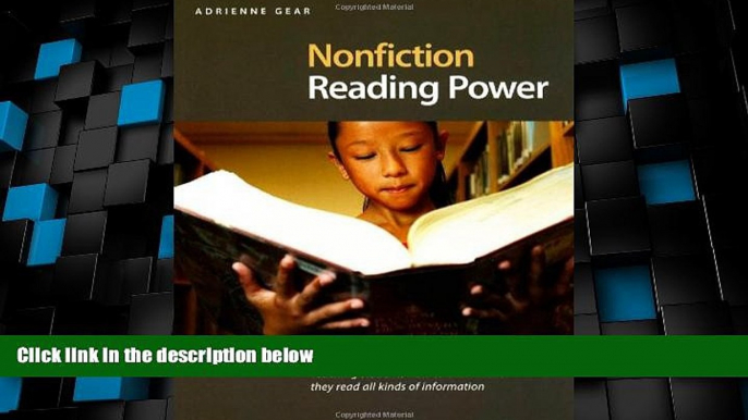 Best Price Nonfiction Reading Power: Teaching Students How to Think While THey Read all Kinds of