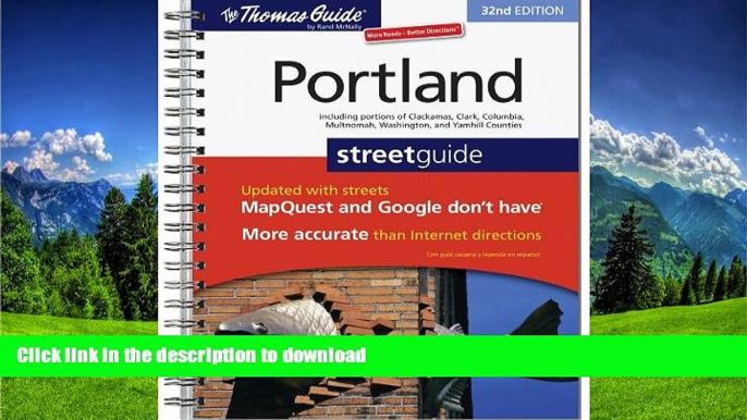 READ  The Thomas Guide Portland Street Guide (Thomas Guide Portland Oregon)  BOOK ONLINE