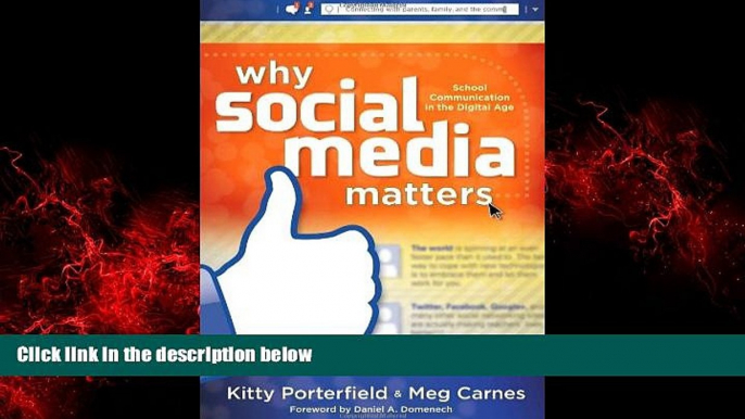 Audiobook Why Social Media Matters: School Communication in the Digital Age Kitty Porterfield Full