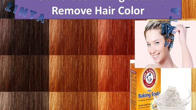 6 Steps How To Use Baking Soda To Remove Hair color