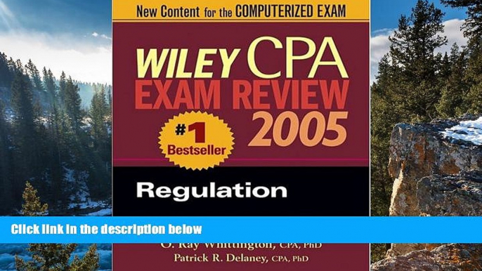 Buy Patrick R. Delaney Wiley CPA Examination Review 2005, Regulation (Wiley CPA Examination