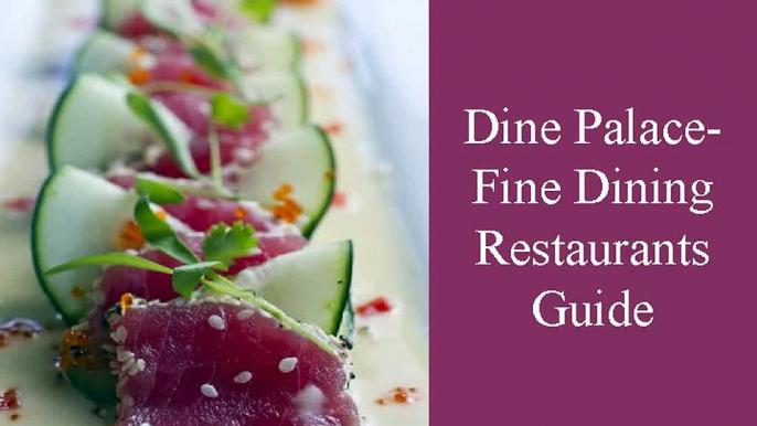 Dine Palace- Fine Dining restaurant Guide