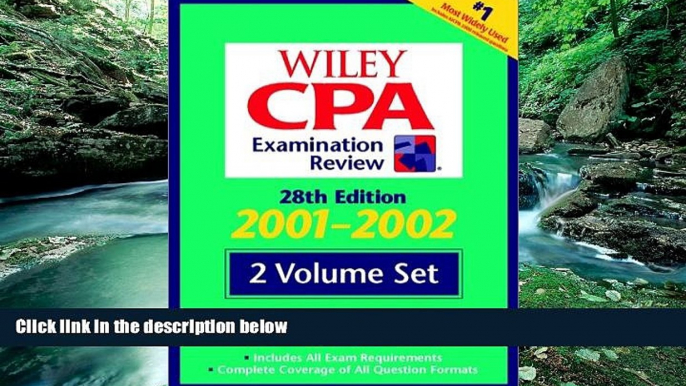 Online Patrick R. Delaney Wiley CPA Examination Review, 2 Volume Set, 28th Edition Full Book