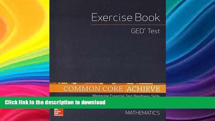 FAVORIT BOOK Common Core Achieve, GED Exercise Book Mathematics (BASICS   ACHIEVE) PREMIUM BOOK