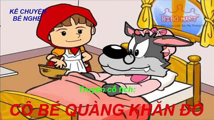 Cô bé quàng khăn đỏ - Đọc chuyện cổ tích cho bé